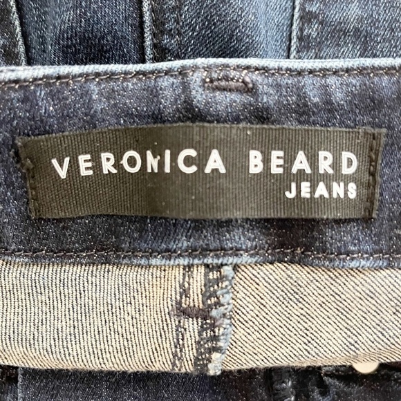 Veronica Beard Carolyn 10” Baby Boot Lace Up Raw Hem Jeans - Picture 14 of 16